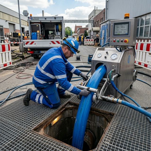 Kanalsanierung mit Inliner-System